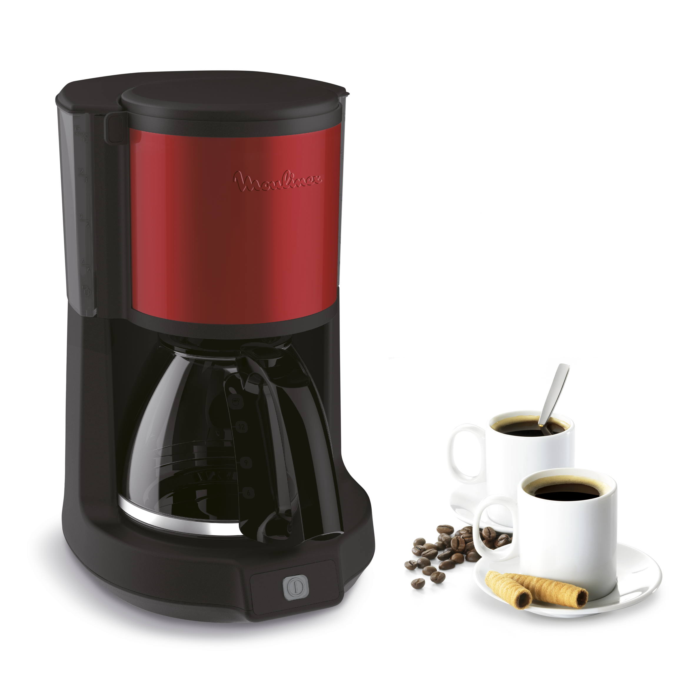 Subito Select rouge inox 10/15 tasses