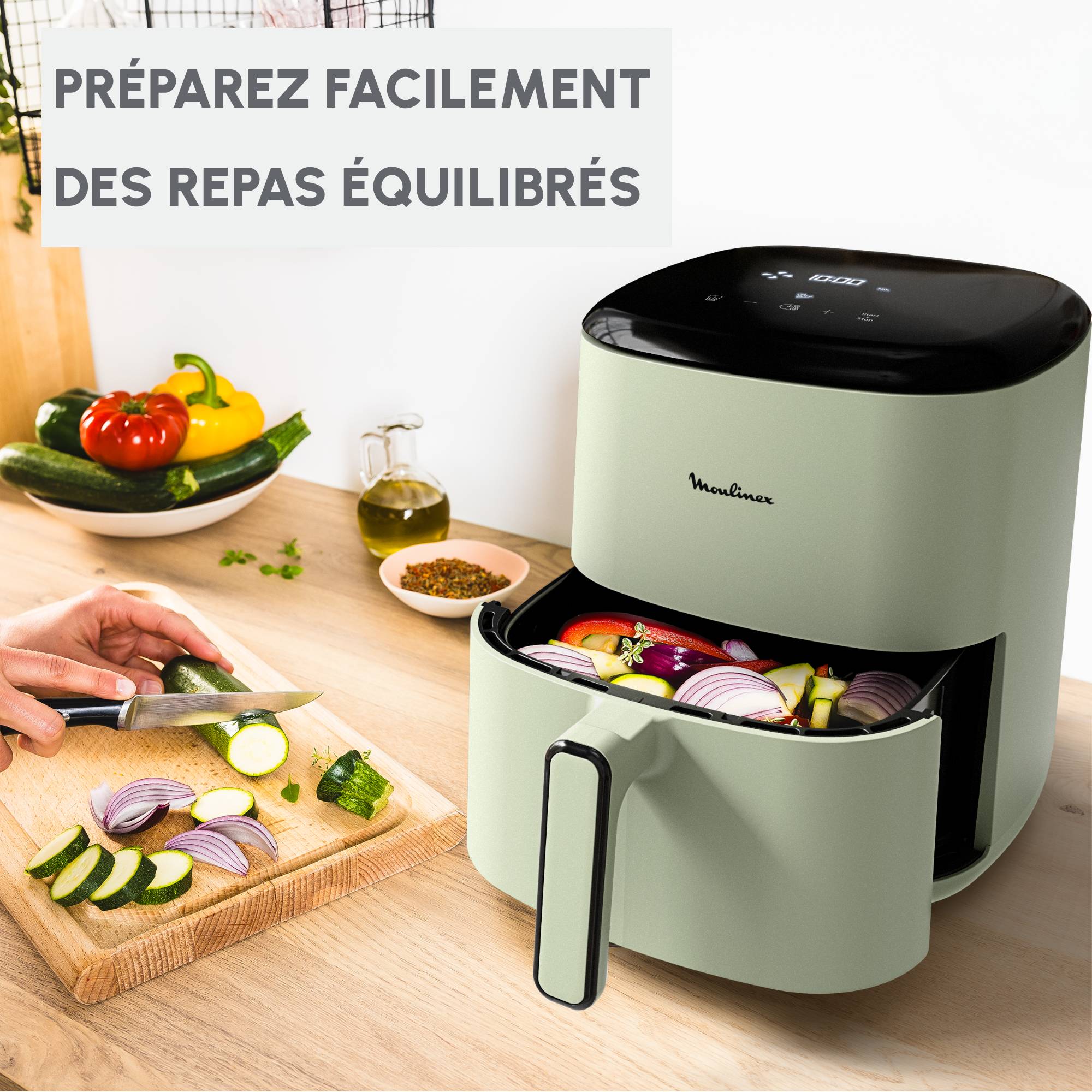 Easy Fry Max EcoDesign 5L, Air fryer, Repas équilibrés, Écoconçu