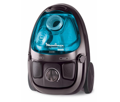 compacteo ergo cyclonic chocolat metallise/bleu