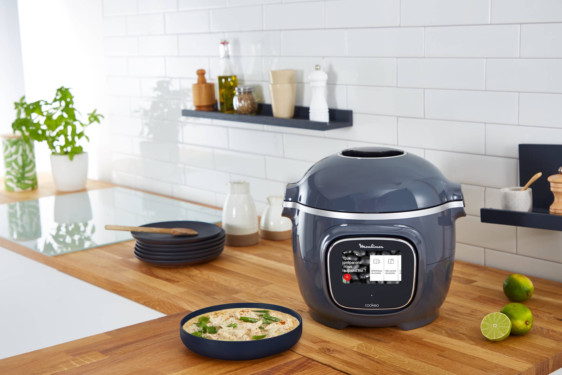 Cookeo Touch, Mullticuiseur connecté, 6L (2/6 pers.), écran tactile