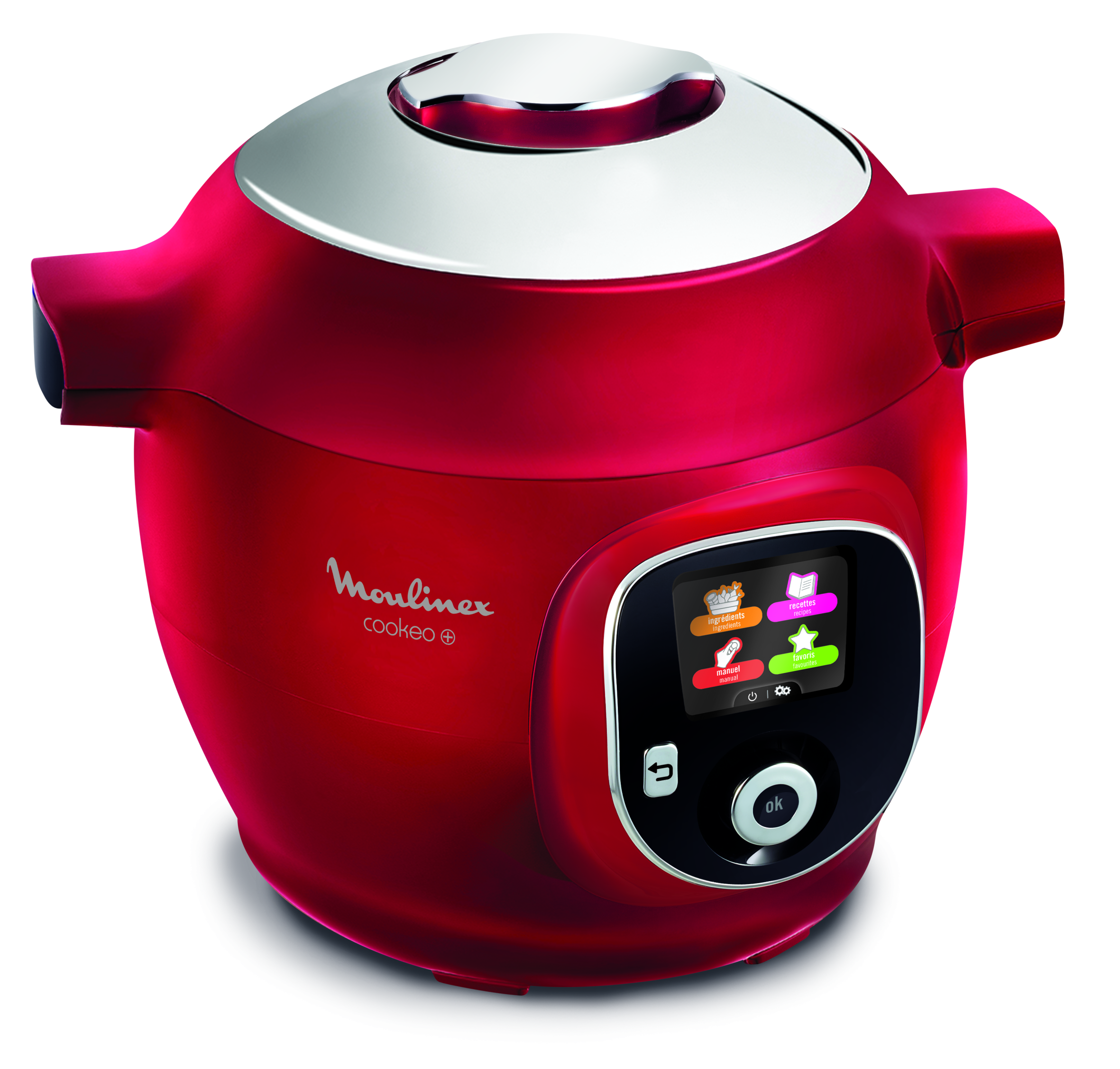 COOKEO+ 180 RECETTES ROUGE