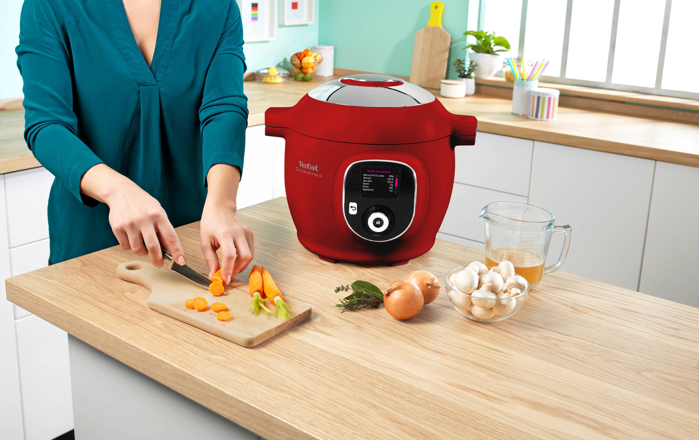 COOKEO+ 180 RECETTES ROUGE