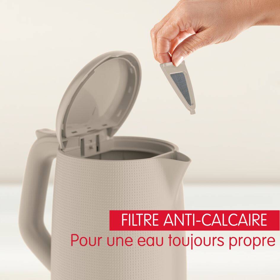 Bouilloire, Morning, 1,7L, Gris chaud