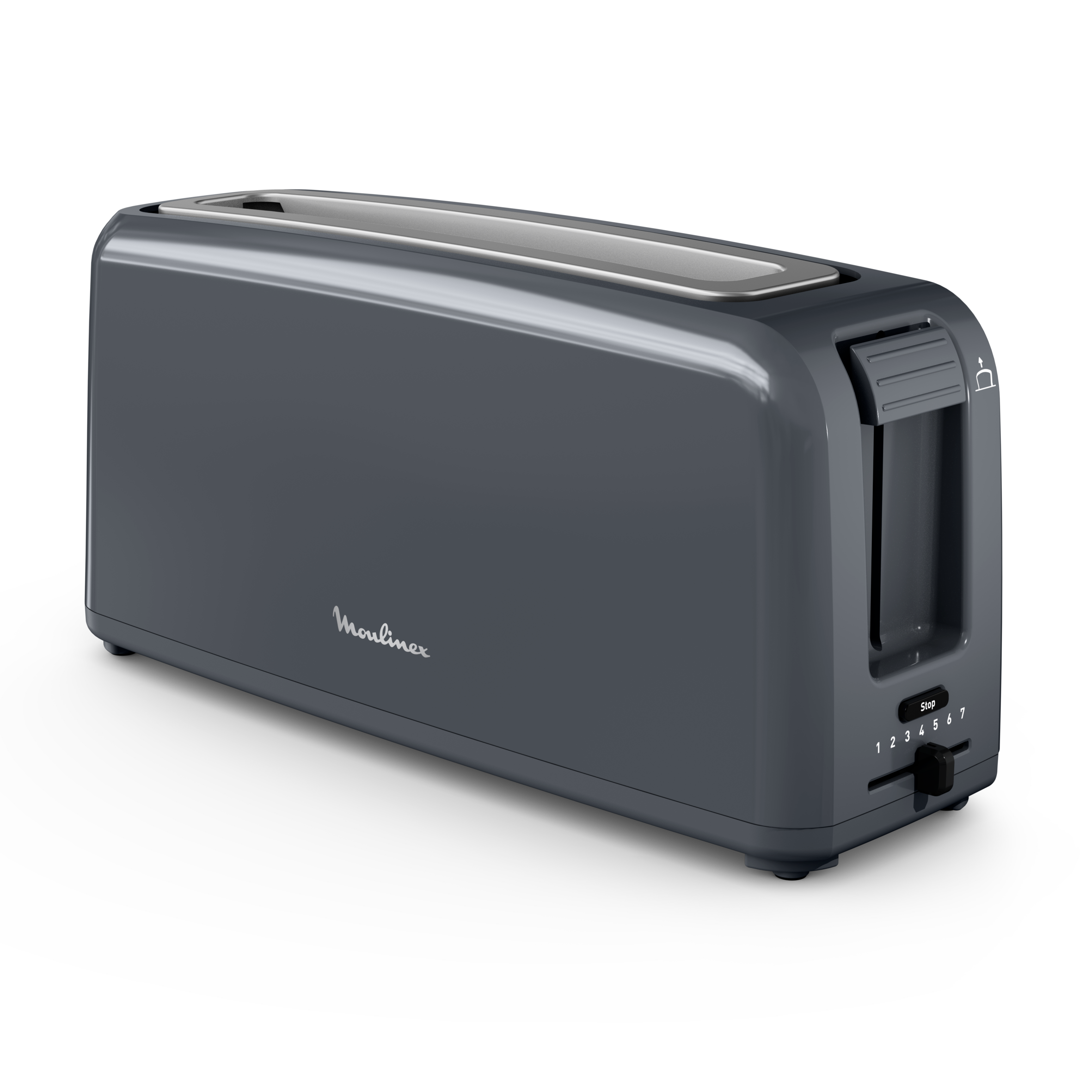 Plaino, Grille-pain longue fente, 7&nbsp;niveaux de dorage