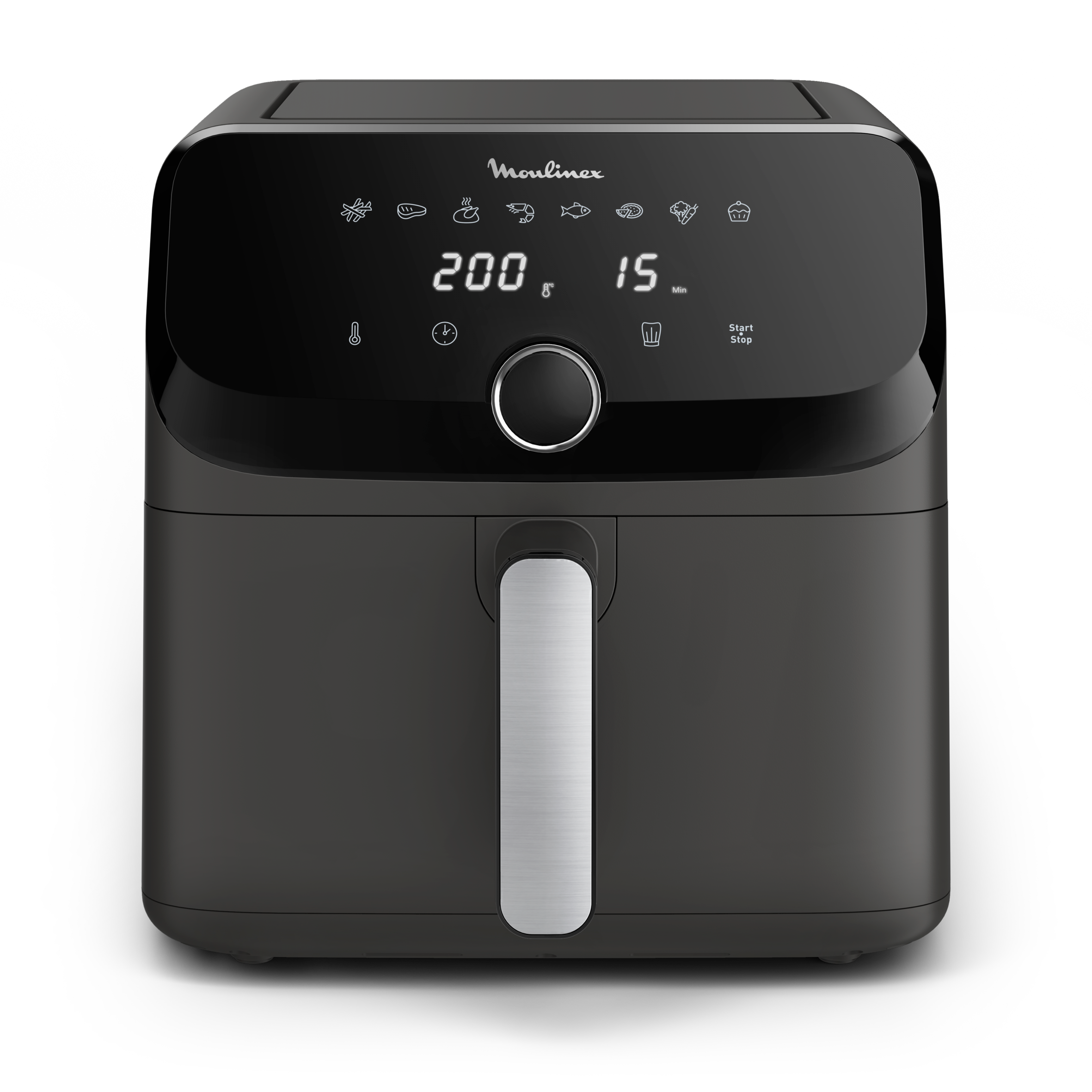 Easy Fry Mega, 7.5L, Air fryer, Gris charbon