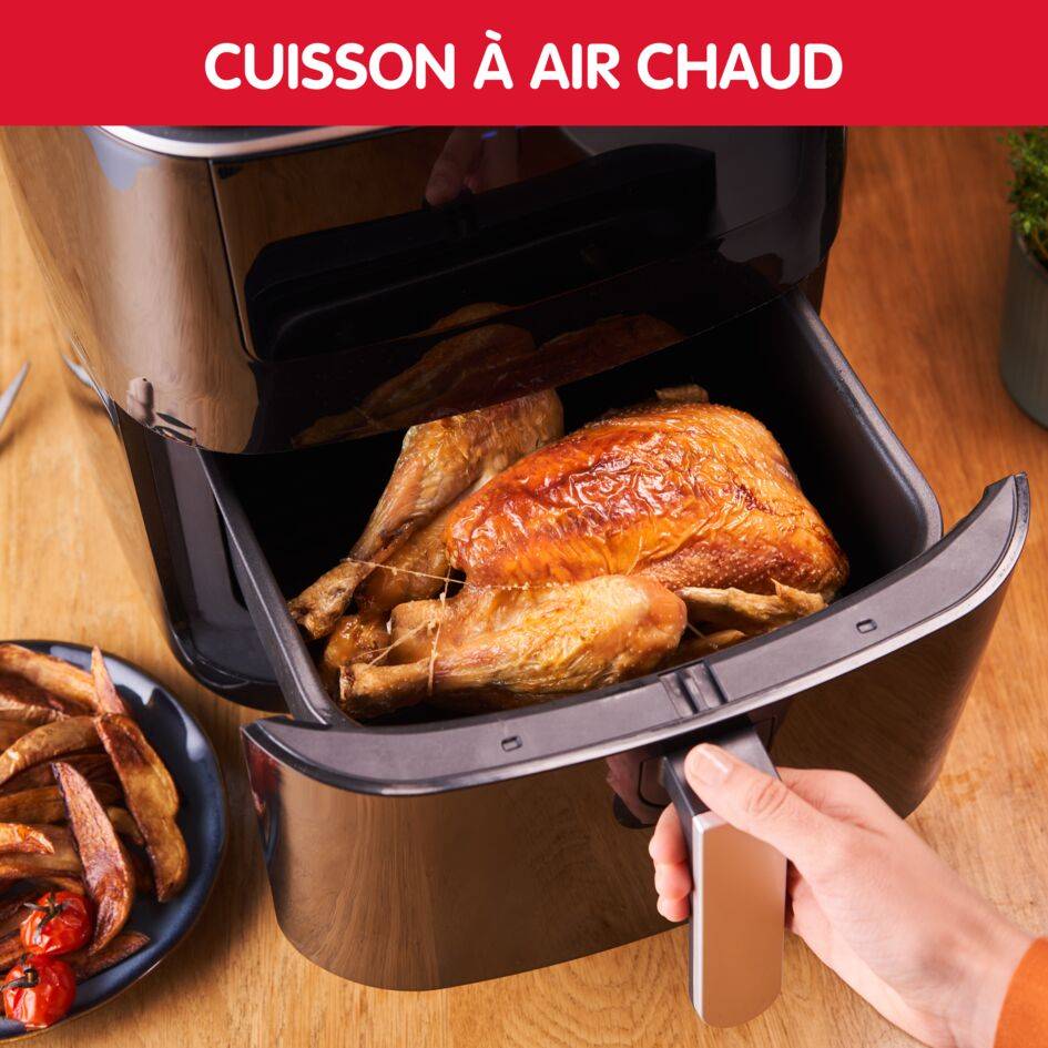 Easy Fry & Steam, Air fryer, Grill et cuiseur vapeur, 6,5L