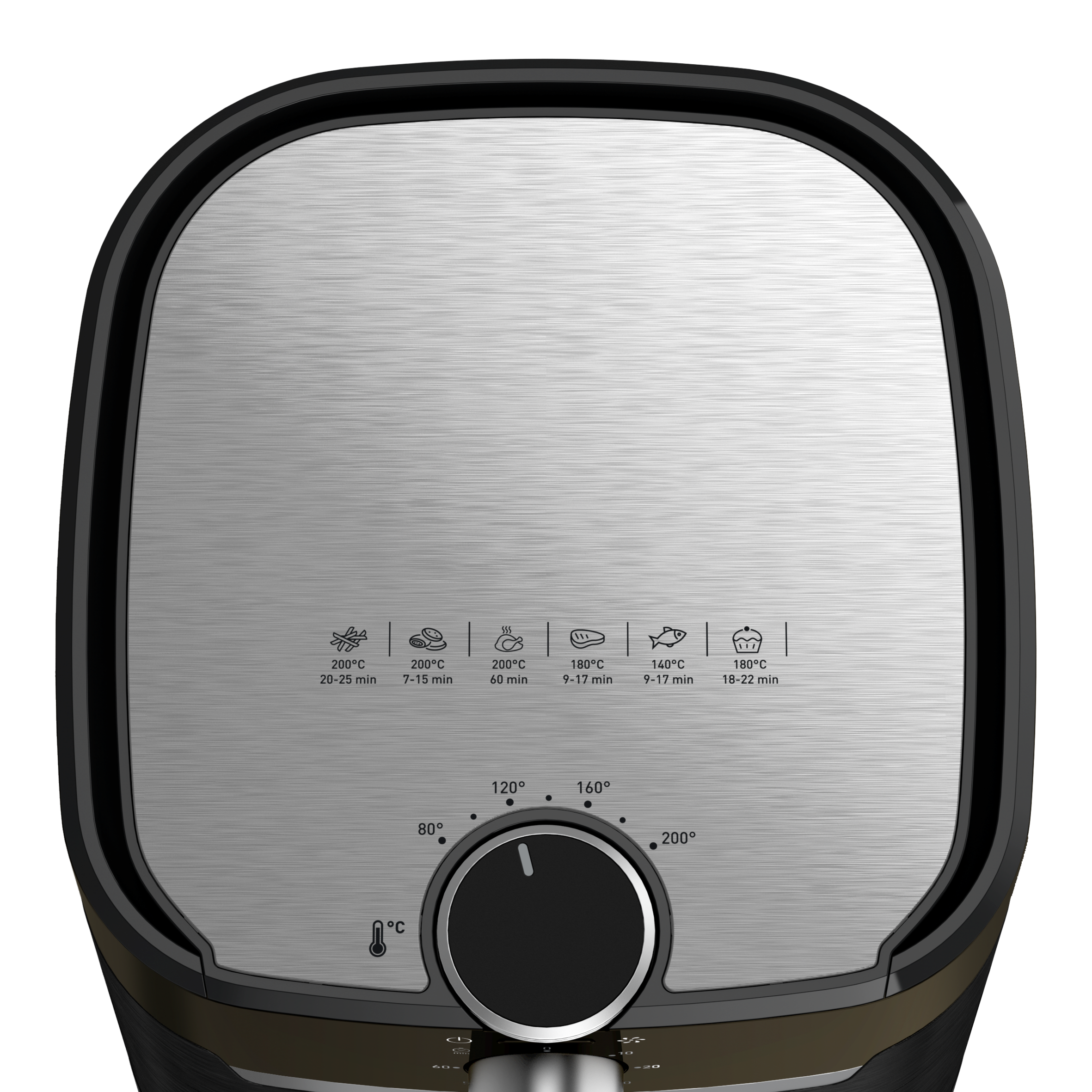 RECONDITIONNÉ Easy Fry & Grill, 4.6L, Air fryer, Noir