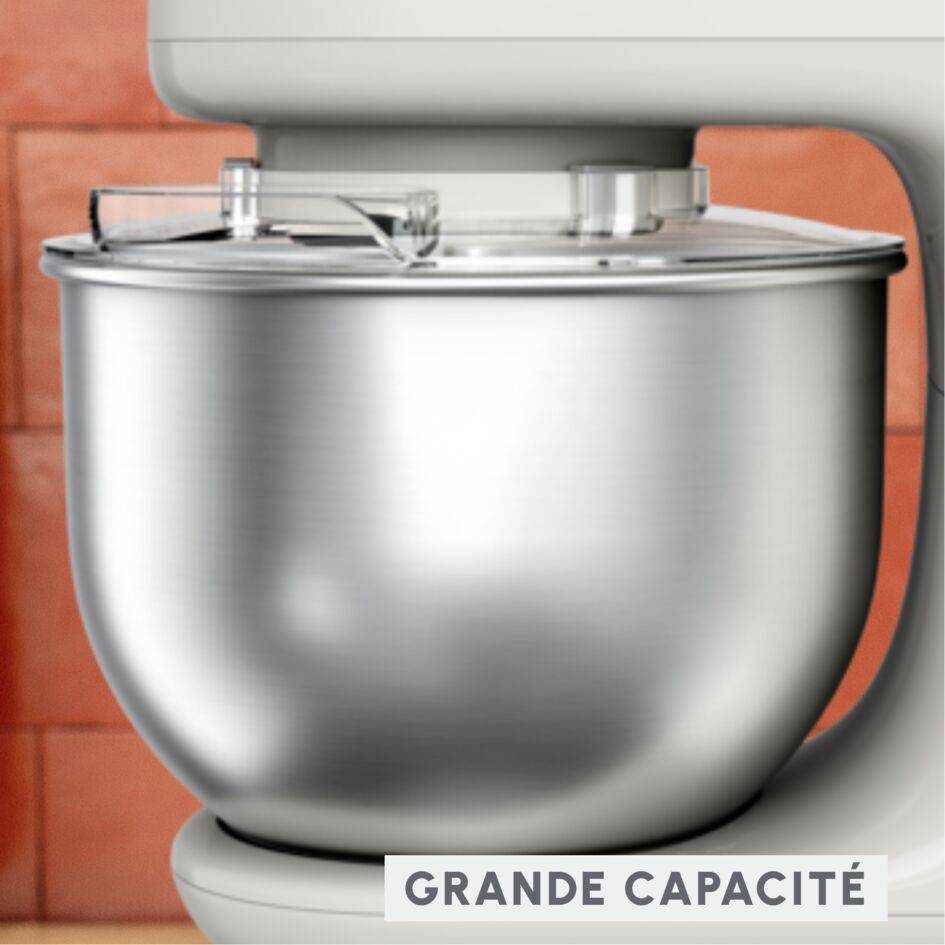 Bake Essential, Robot pâtissier, Bol de 4.8 L, Kit de pâtisserie, 800 W