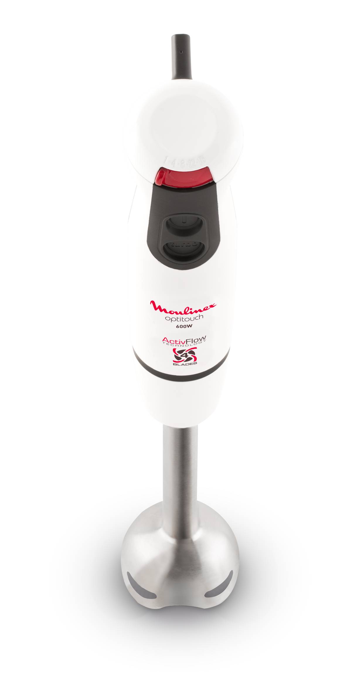 OPTITOUCH + MINI HACHOIR 2 EN 1 BLANC