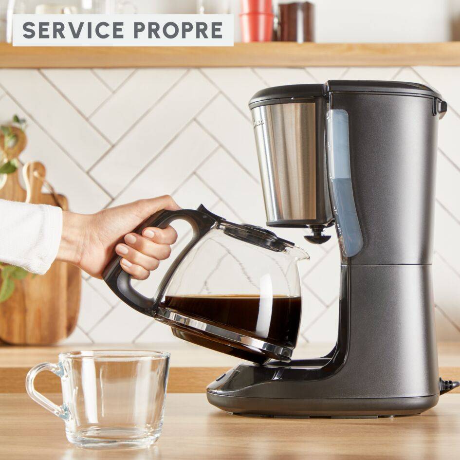 Cafetière filtre Subito Moulinex finition inox