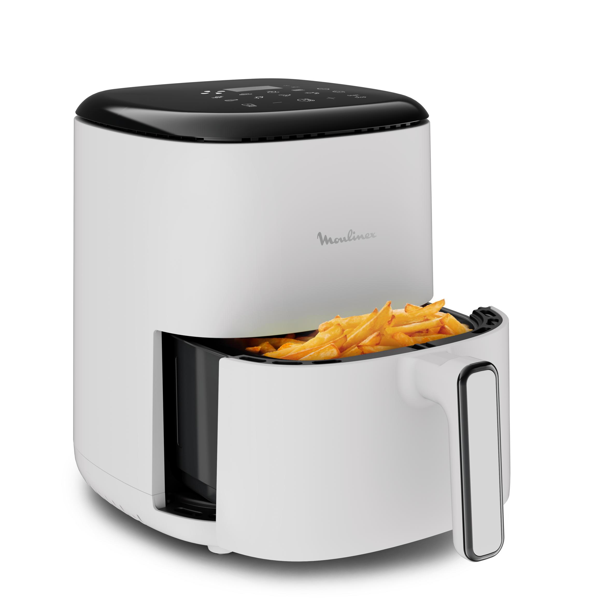 Easy Fry Compact, Air Fryer,  3 L (4 pers.), Panneau digital, 10 programmes, Crème