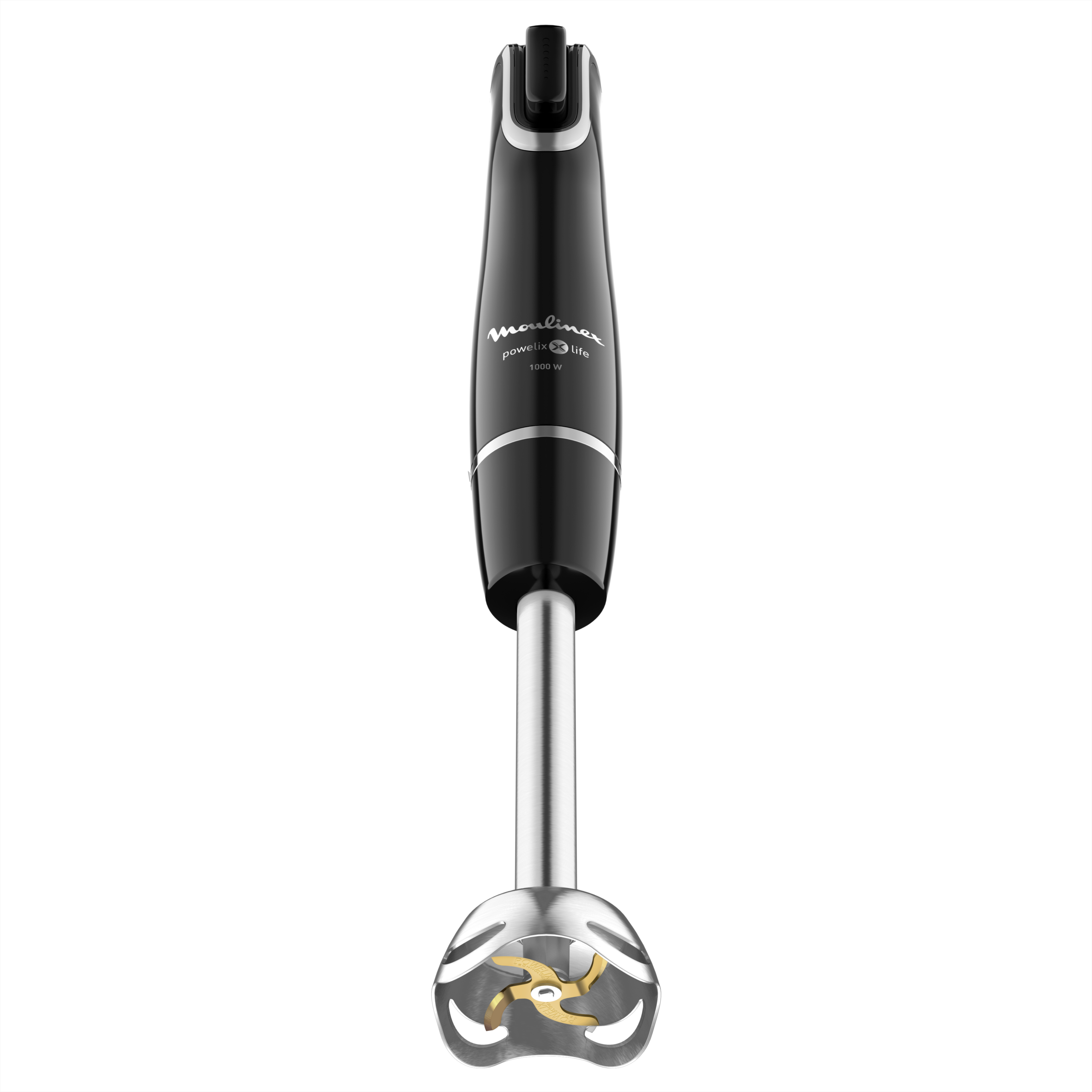 Infiny force, Pied mixeur, Lames powelix, 3 accessoires, 1000 W, Noir