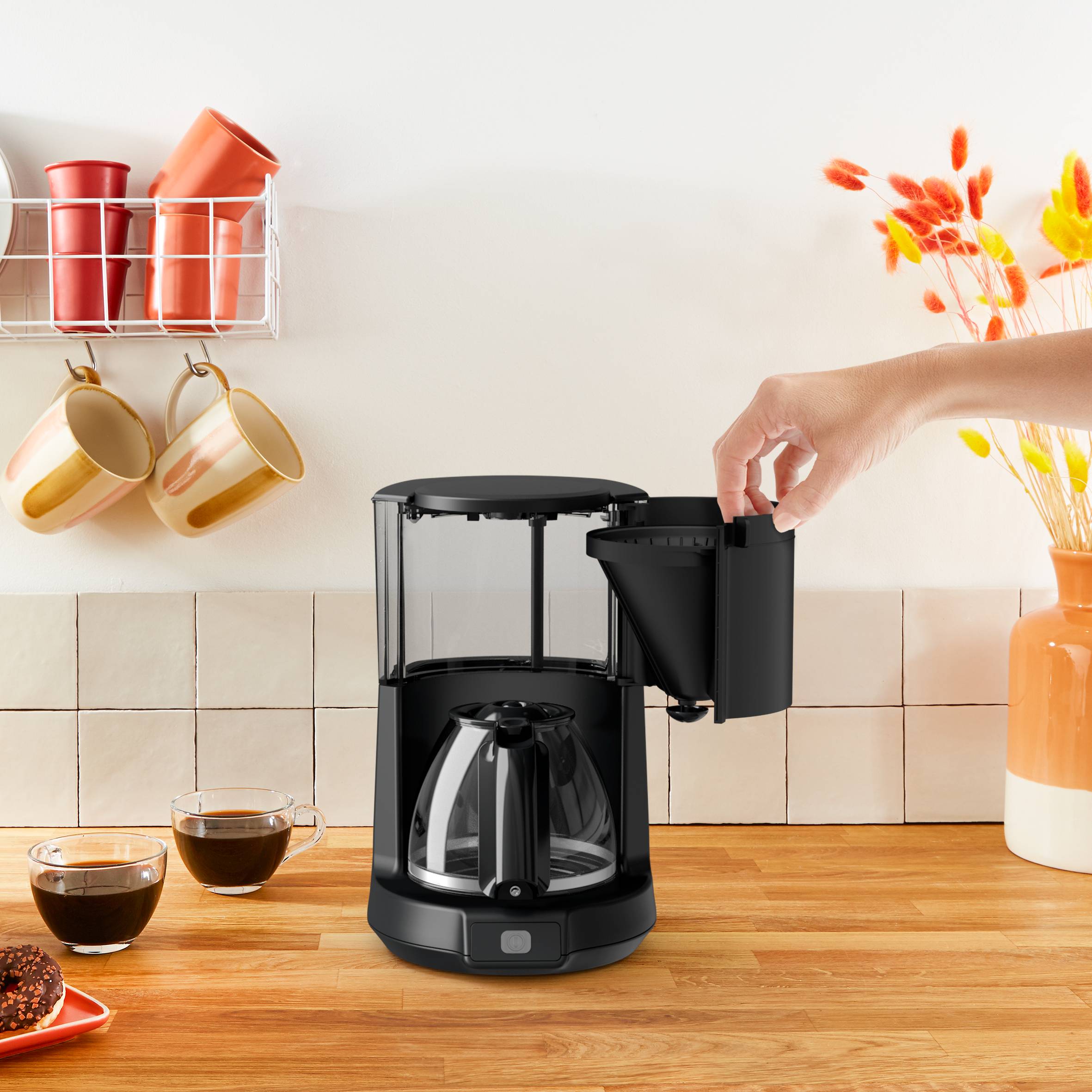 Principio noire mate 10/15 tasses