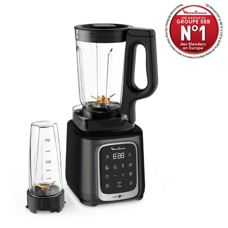 Infinimix+, Blender, Bol plastique tritan 1.75L, 1600W, 5 programmes, 6 lames