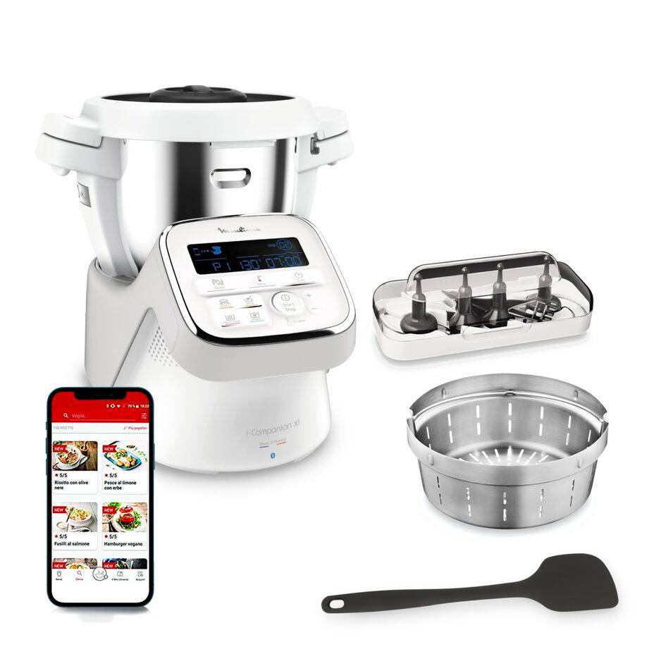 I-Companion, robot cuiseur, appareil connecté tout-en-un, 4,5 L