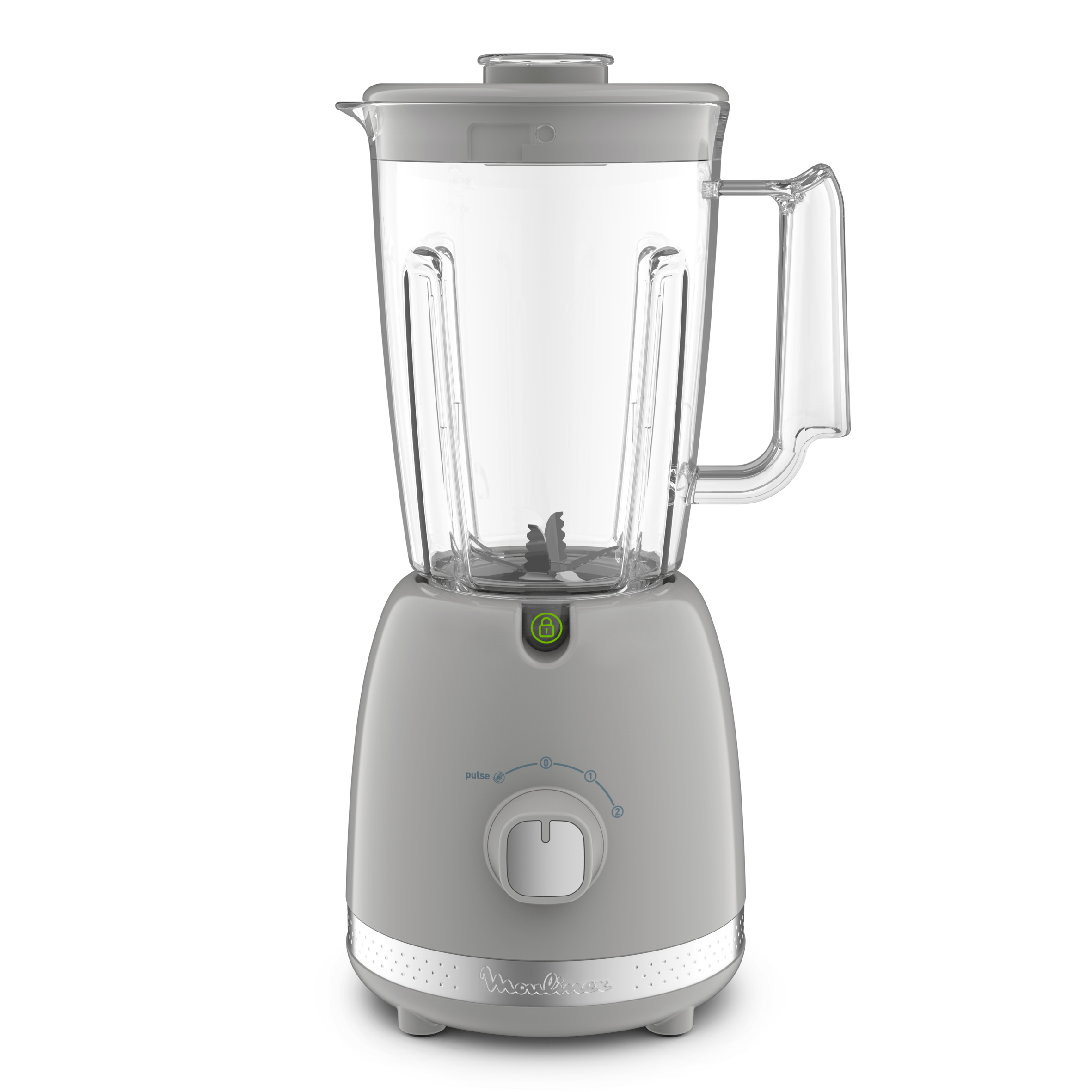 Soleil Blender Soleil pepper, Blender classique, 2 vitesses + pulse, 500W, Gris pepper