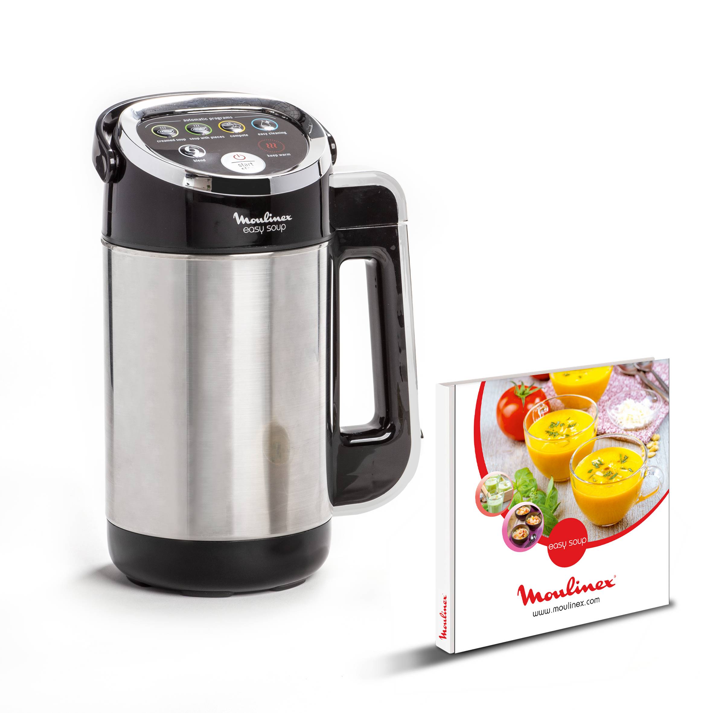 Easy soup, Blender chauffant, 5 programmes, 1,2 L, Blanc