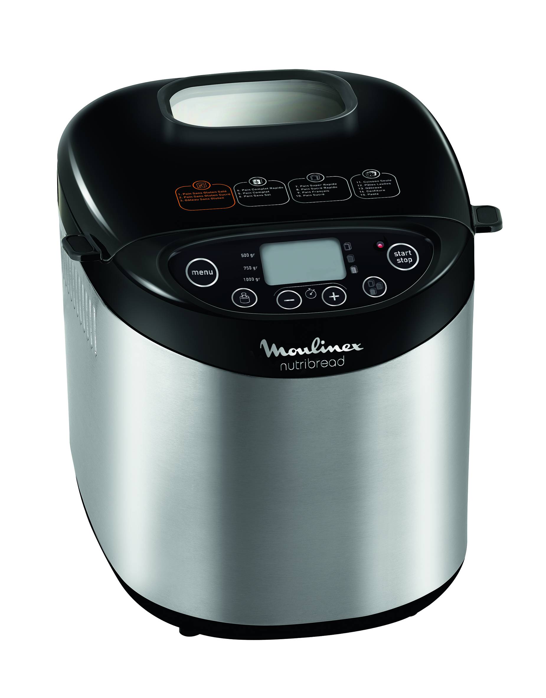 Machine à pain Nutribread 1kg Inox