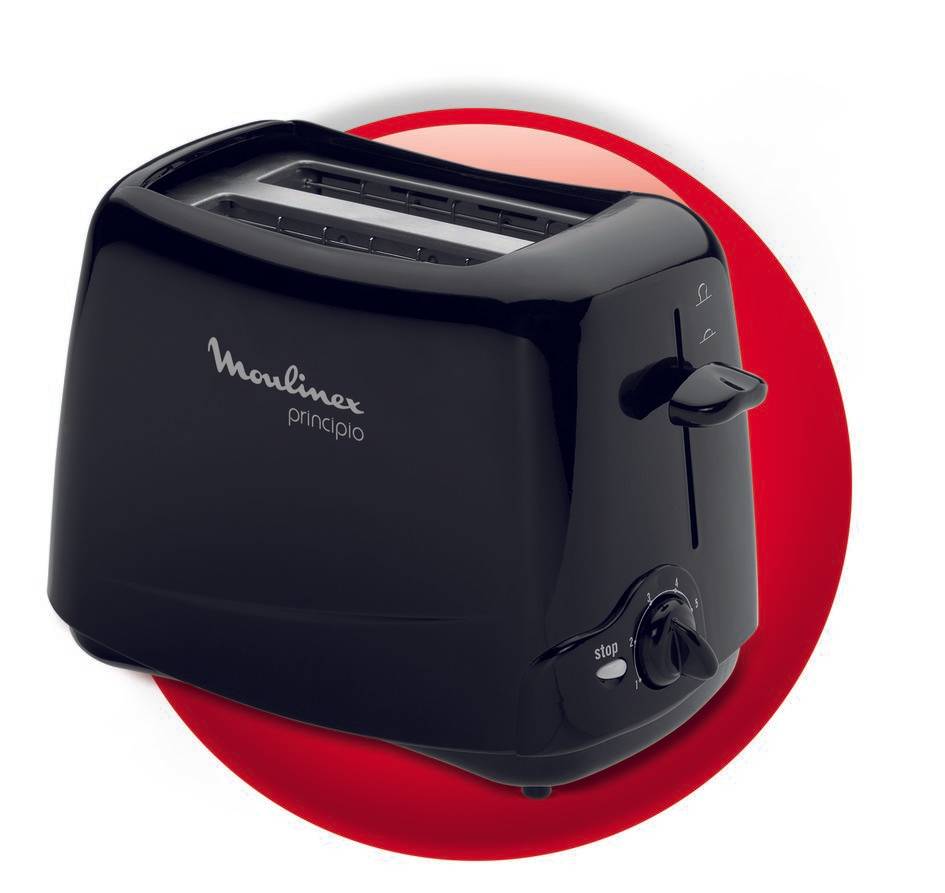 grille pain principio noir