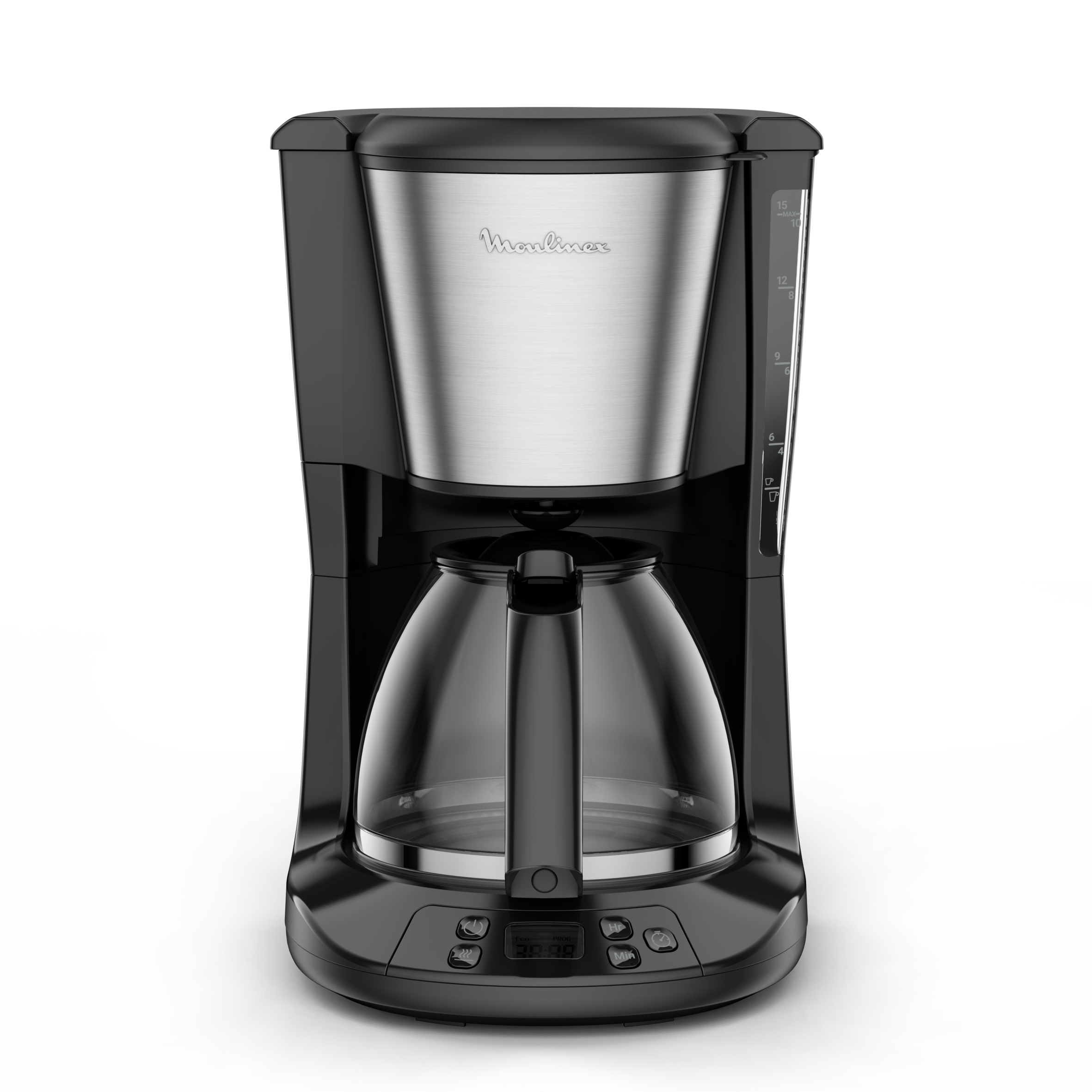 Cafetière filtre Subito Moulinex programmable inox