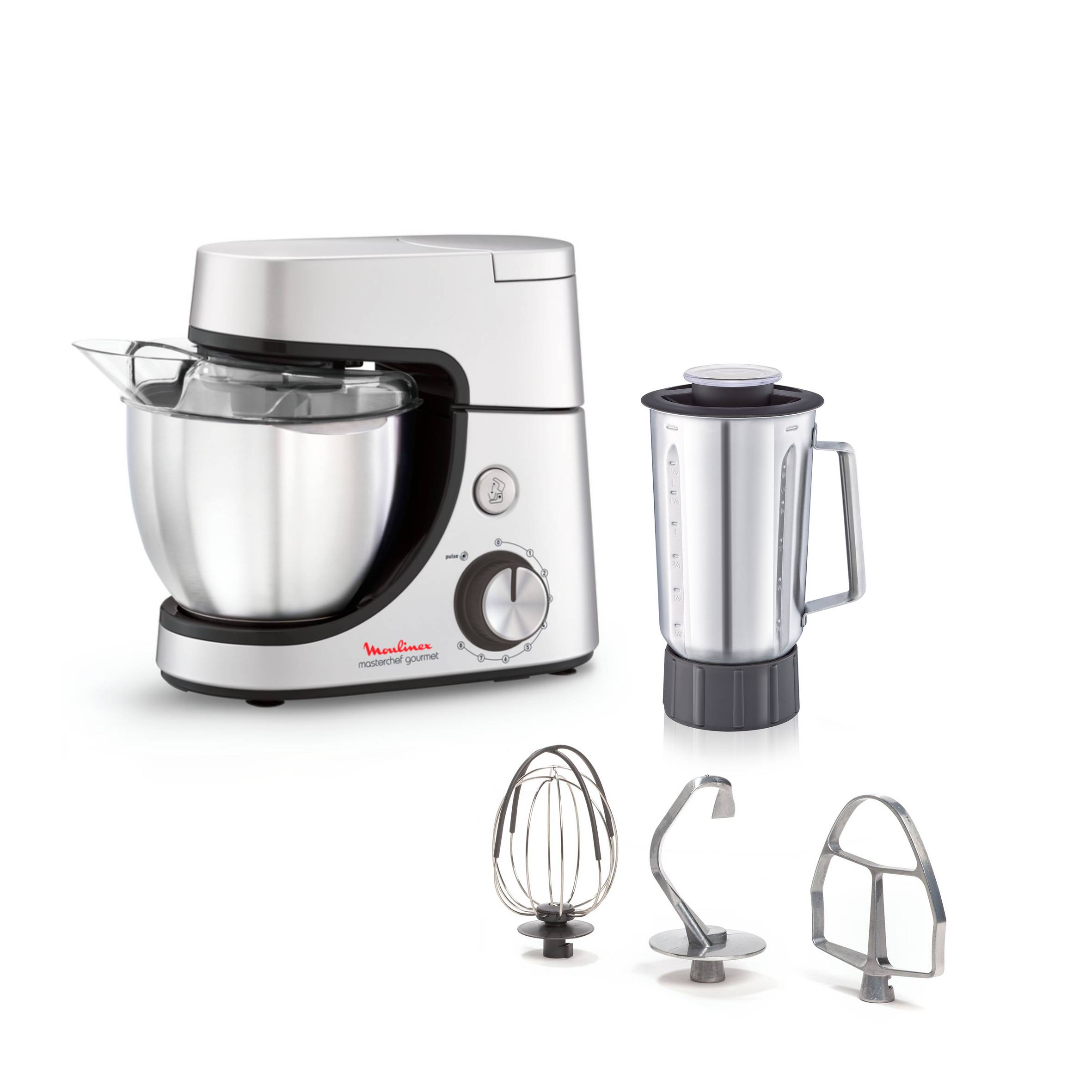 Masterchef Gourmet 1100 W, kit pâtisserie, Blender de 1,5 L
