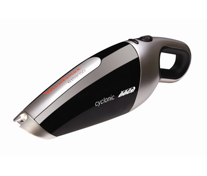 aspirateur a main extenso chrome/noir
