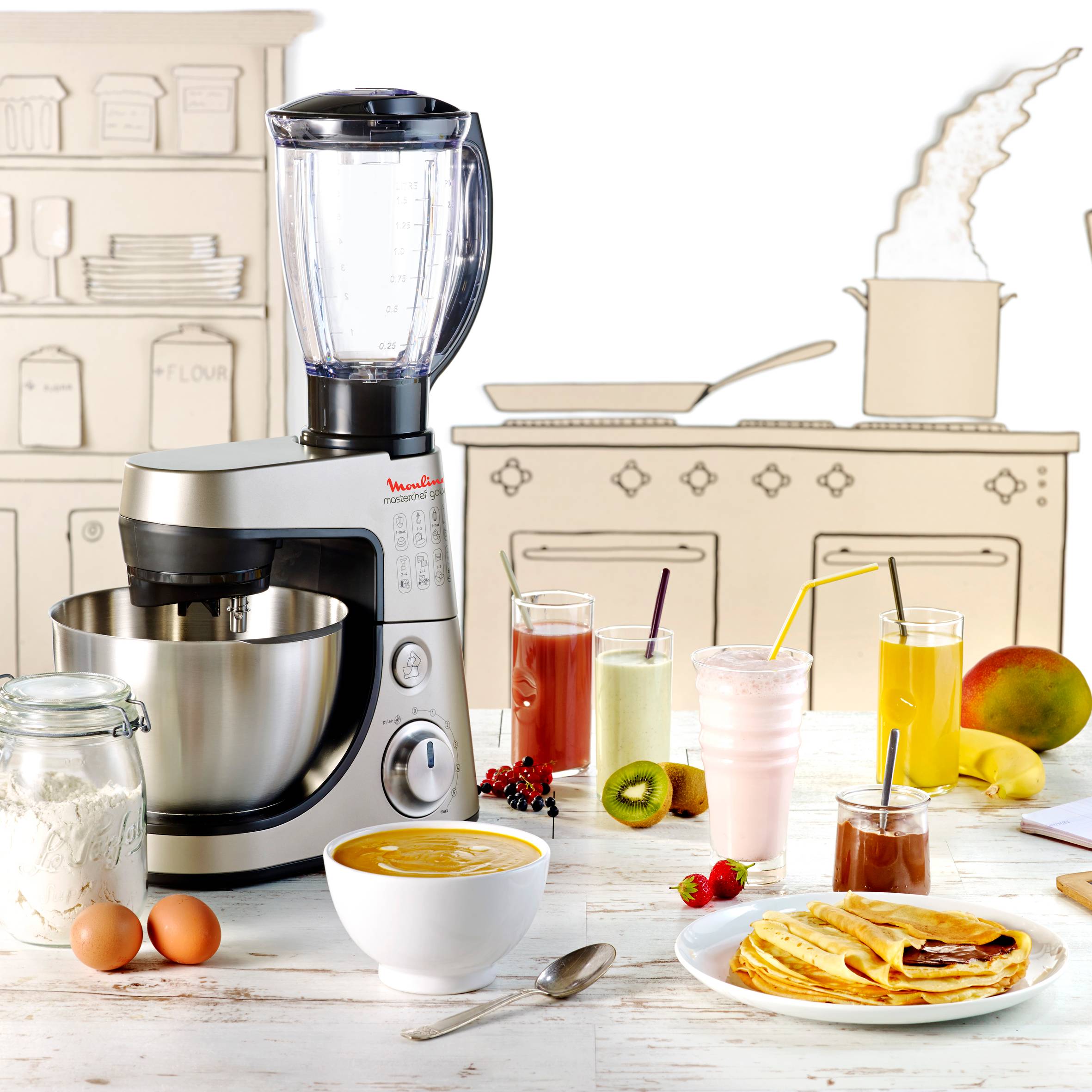 MasterChef Gourmet Silver QA405H