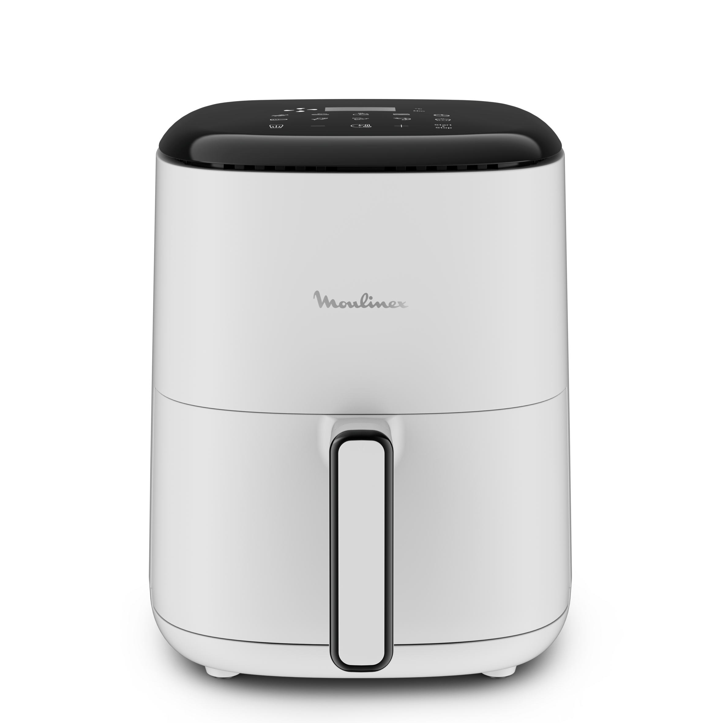 Easy Fry Compact, Air Fryer, 3 L (4 pers.), Panneau digital, 10 programmes, Crème