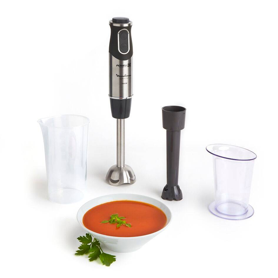 Quickchef 1000 W Noir et Inox