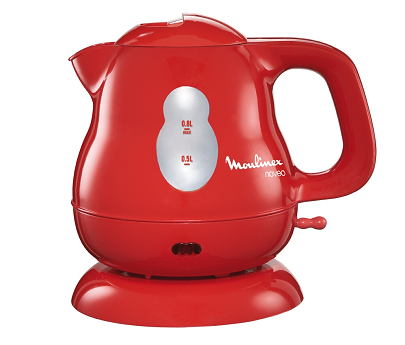 bouilloire noveo rouge
