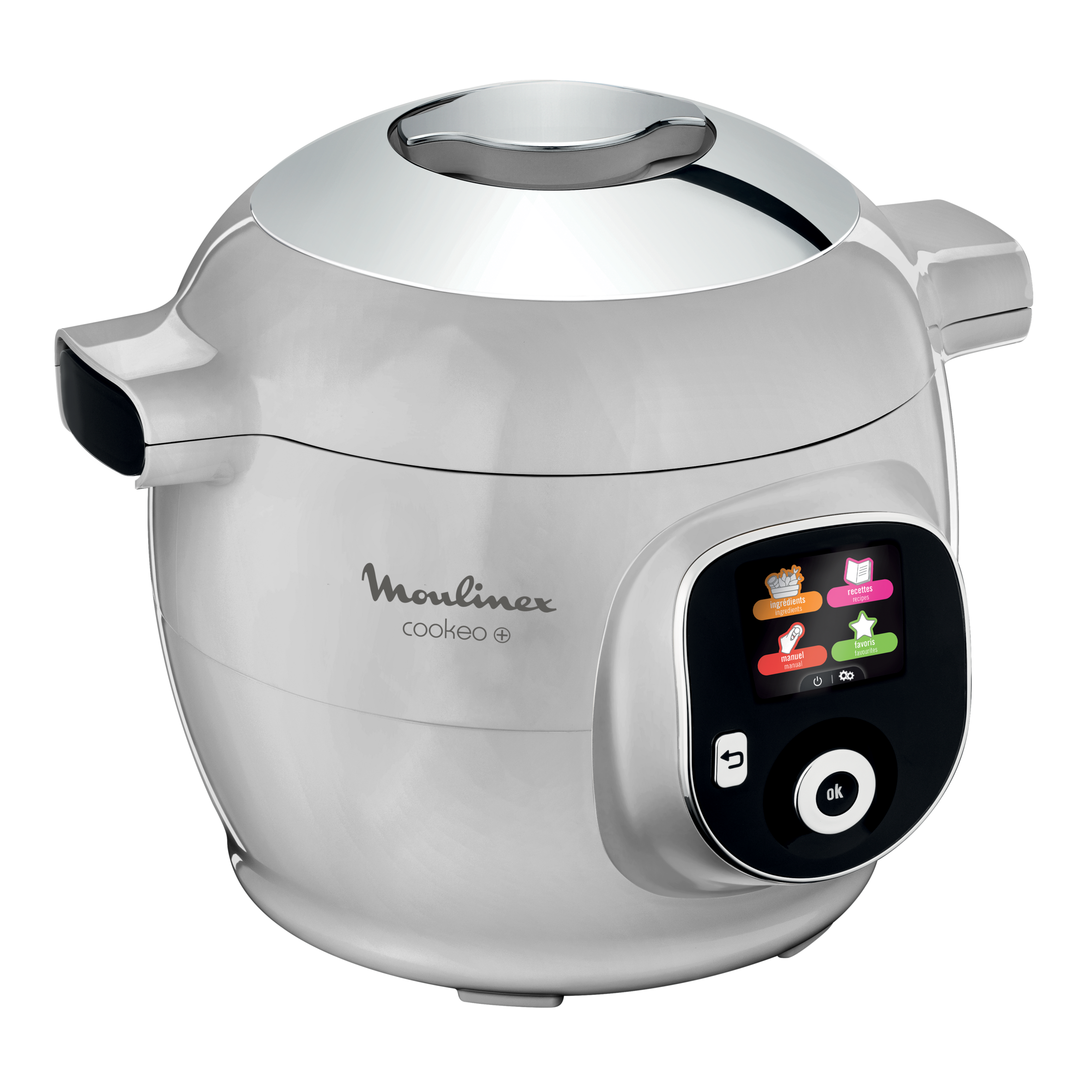 Cookeo 80&nbsp;recettes Gris Inclus moule