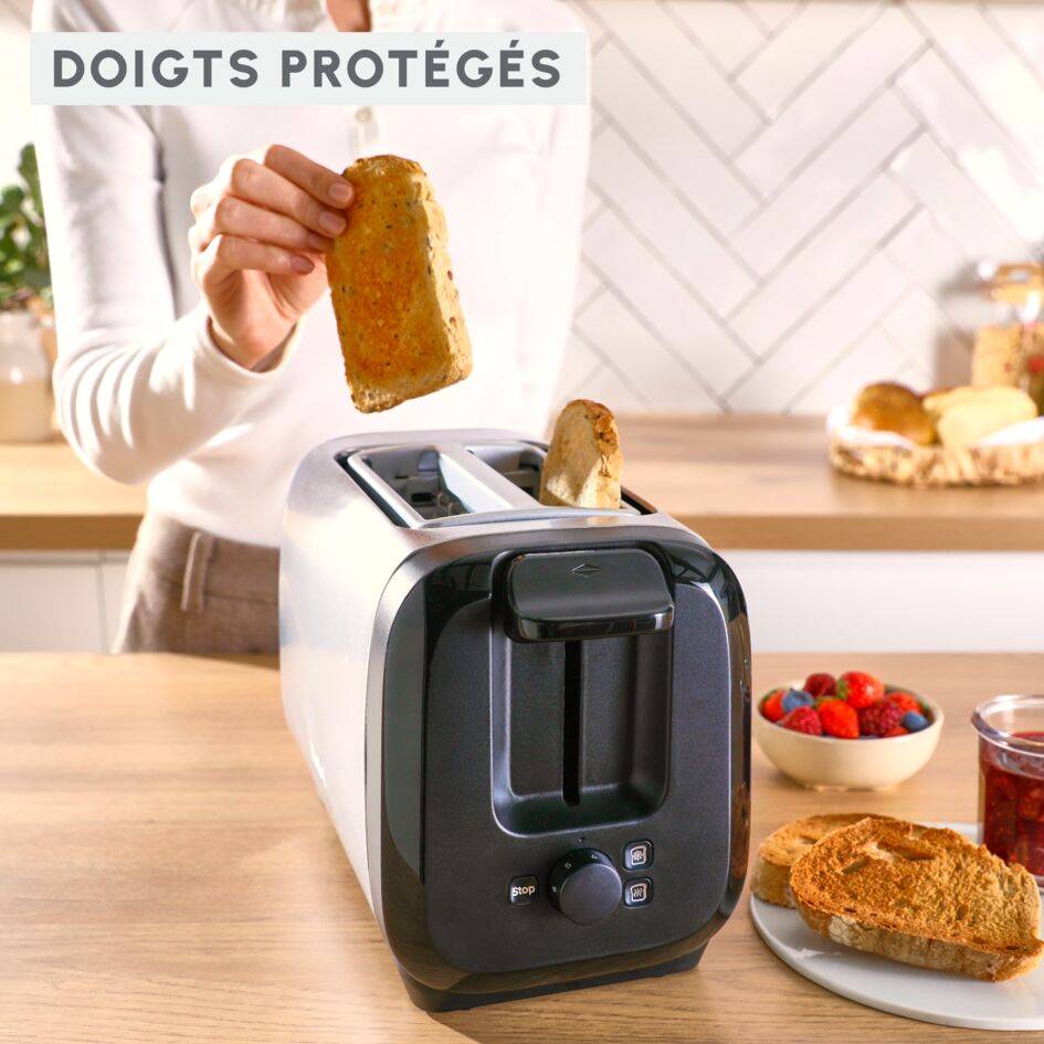 Grille-pain, Subito, 2 fentes, Inox