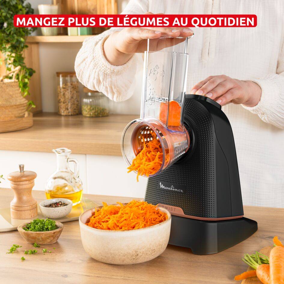 Fresh Express Twist, Découpe-légumes, Service direct, 3 fonctions