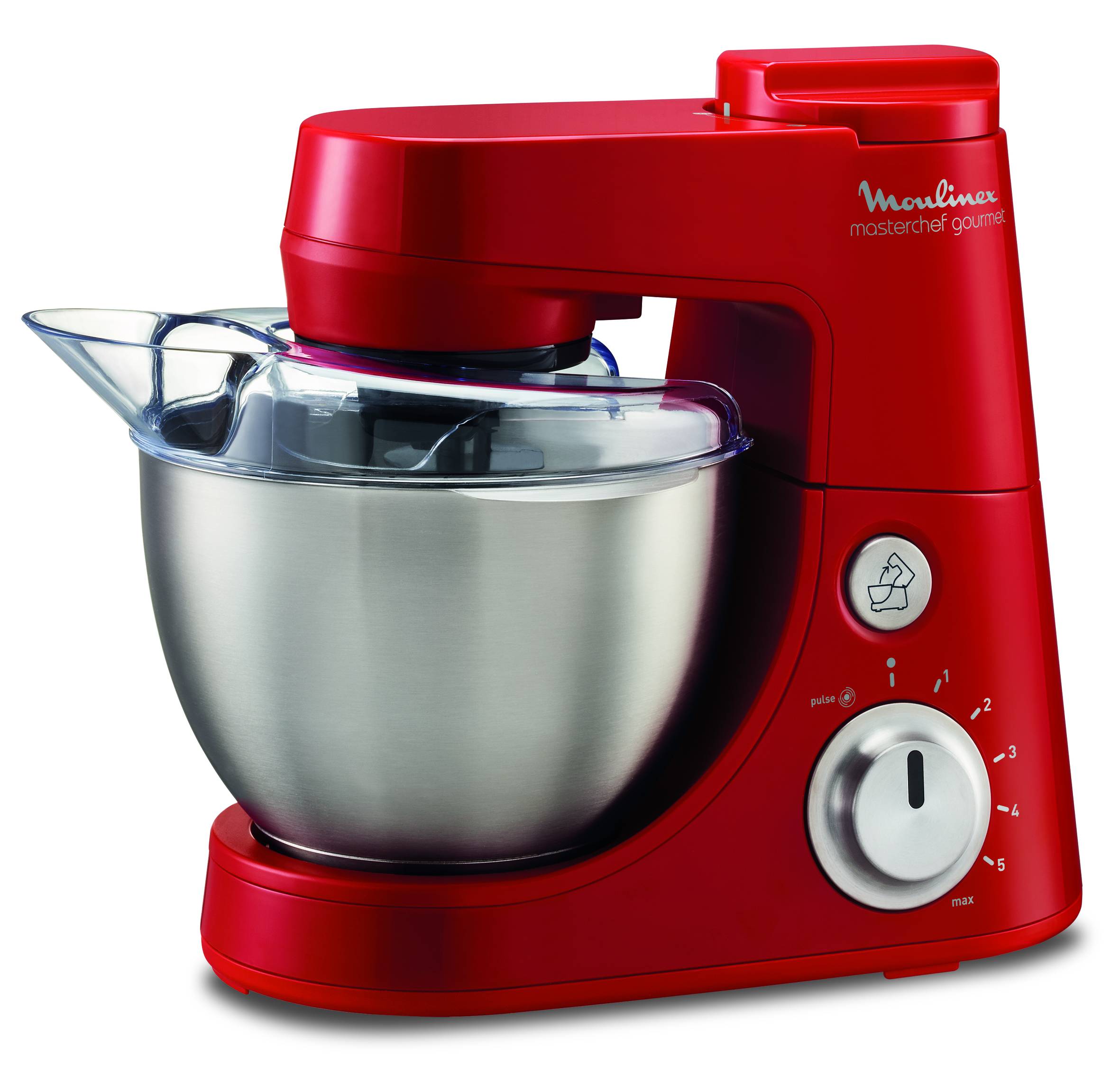 MASTERCHEF GOURMET ROUGE AVEC BLENDER 1,5 L