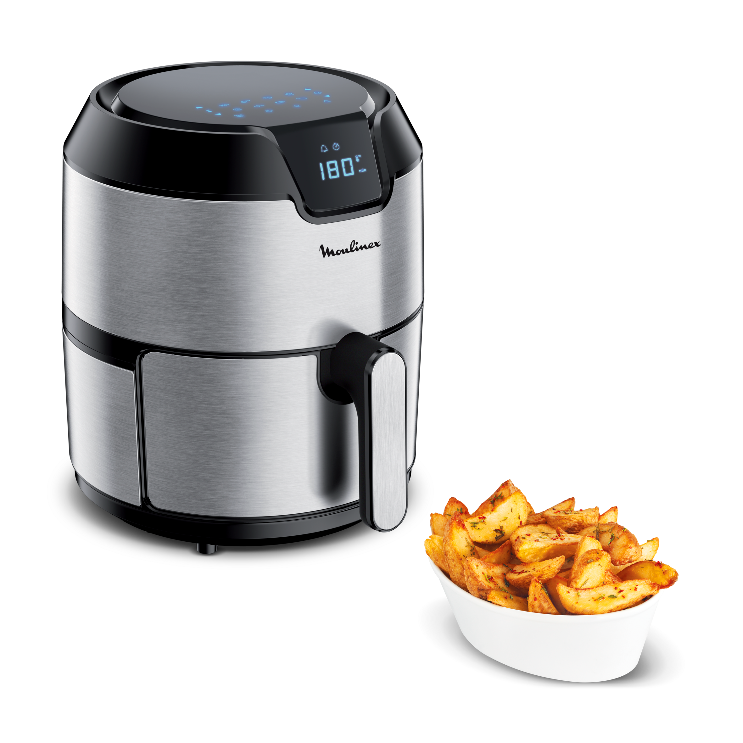 Easy Fry Deluxe, 4.2L, Air fryer, Inox