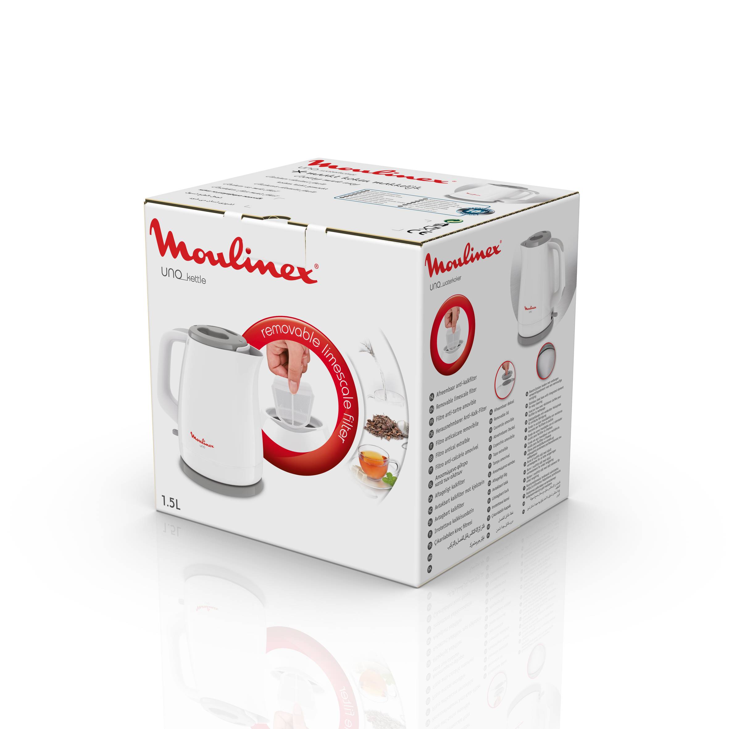 UNO 1.5L BLANC & GRIS