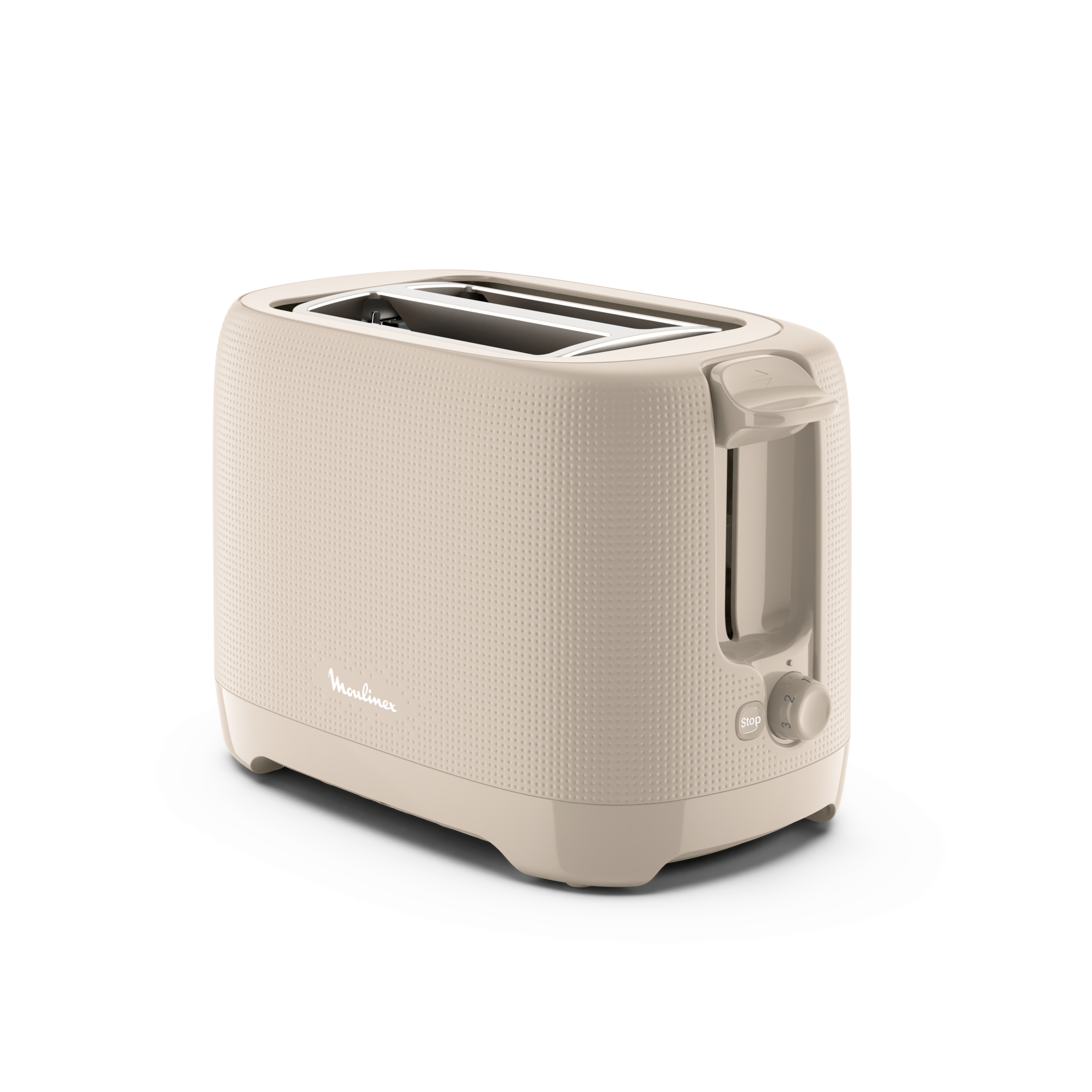 Grille-pain, Morning, 2 fentes, Gris chaud