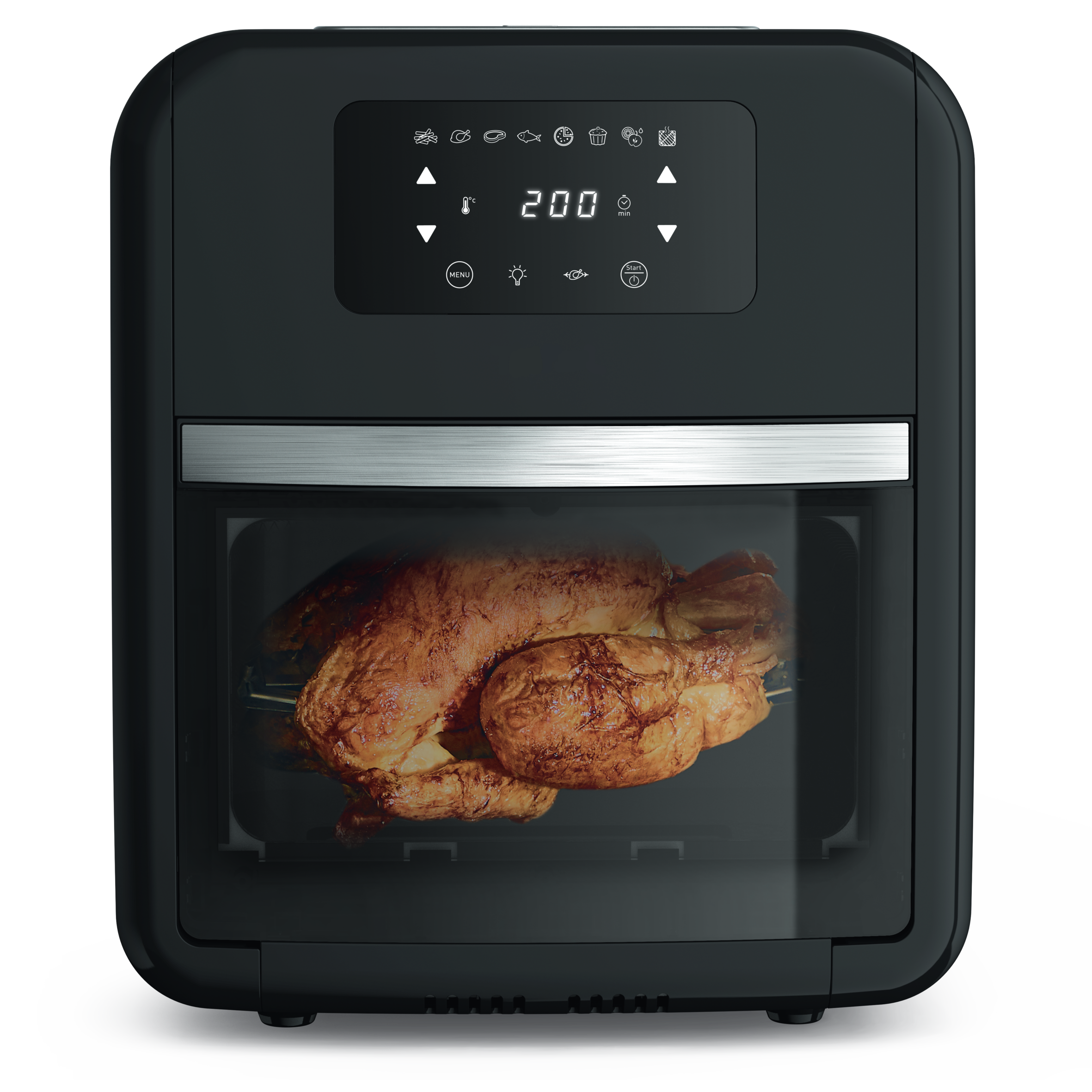 Easy Fry Multifonction 9-en-1 et Grill, 11L, Air fryer, Noir