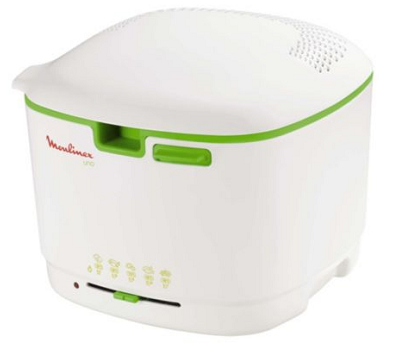 friteuse uno blanc/vert anis