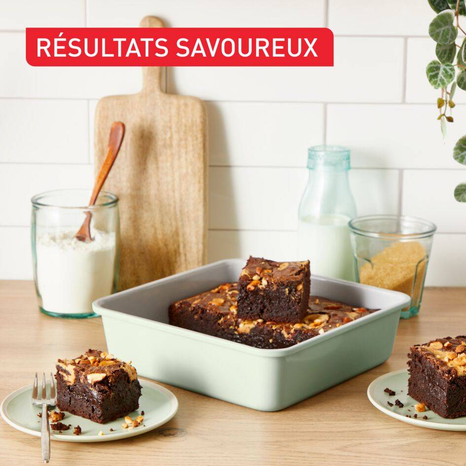 Ceramik, Set 5&nbsp;pièces, Moules à pâtisserie, Empilables, Revêtement céramique