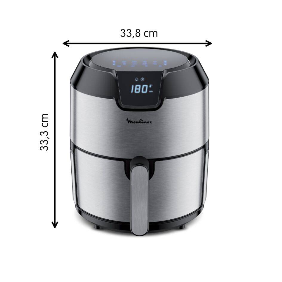 Easy Fry Deluxe, 4.2L, Air fryer, Inox