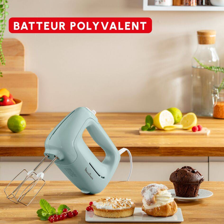 Prep'Mix, Batteur électrique, 450 W, 5 vitesses, Fonction Turbo