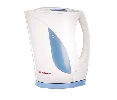 bouilloire principio blanc/bleu