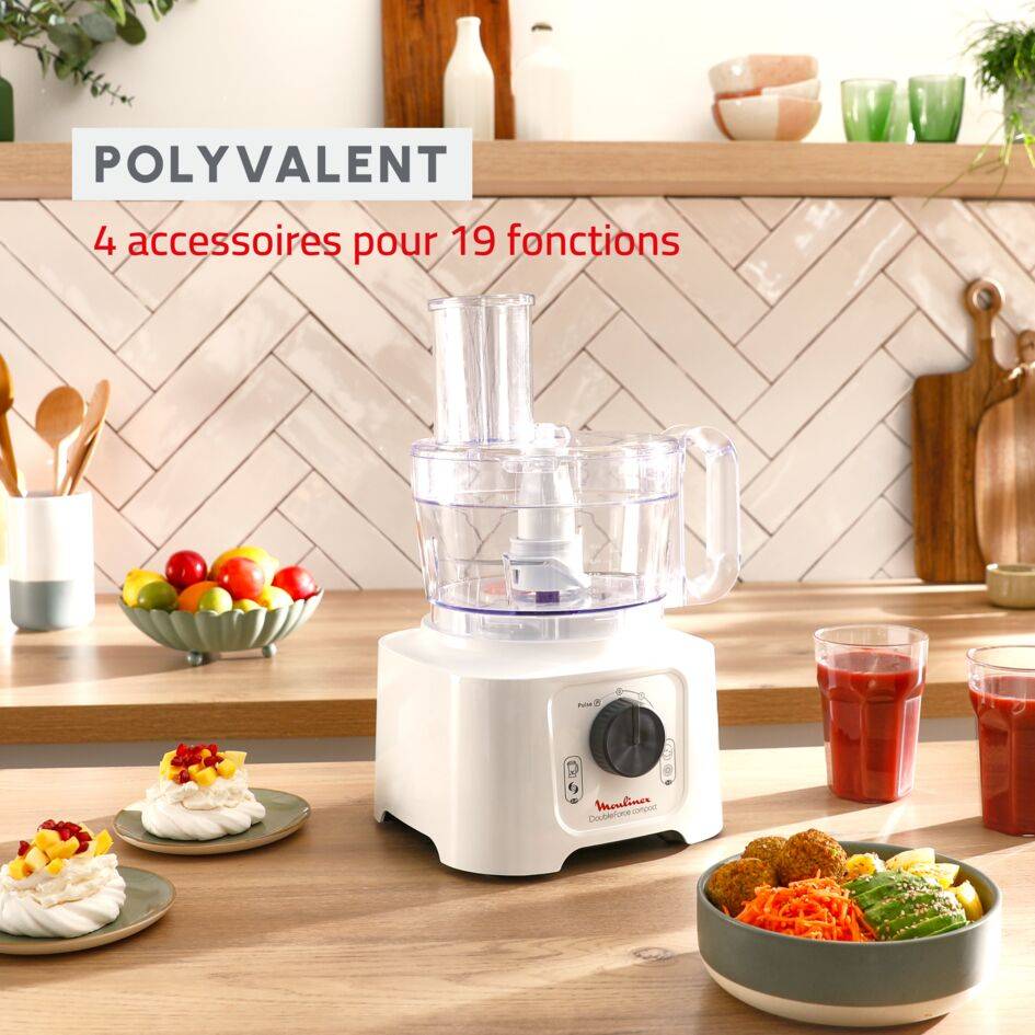 DOUBLE FORCE COMPACT Blanc