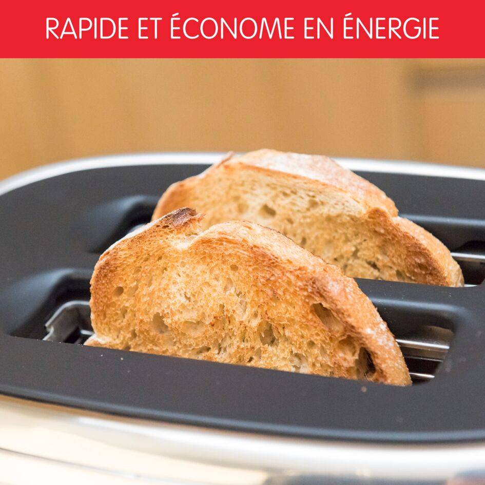 Grille-pain, Majestuo, 2 fentes, Ecran tactile digital, Inox