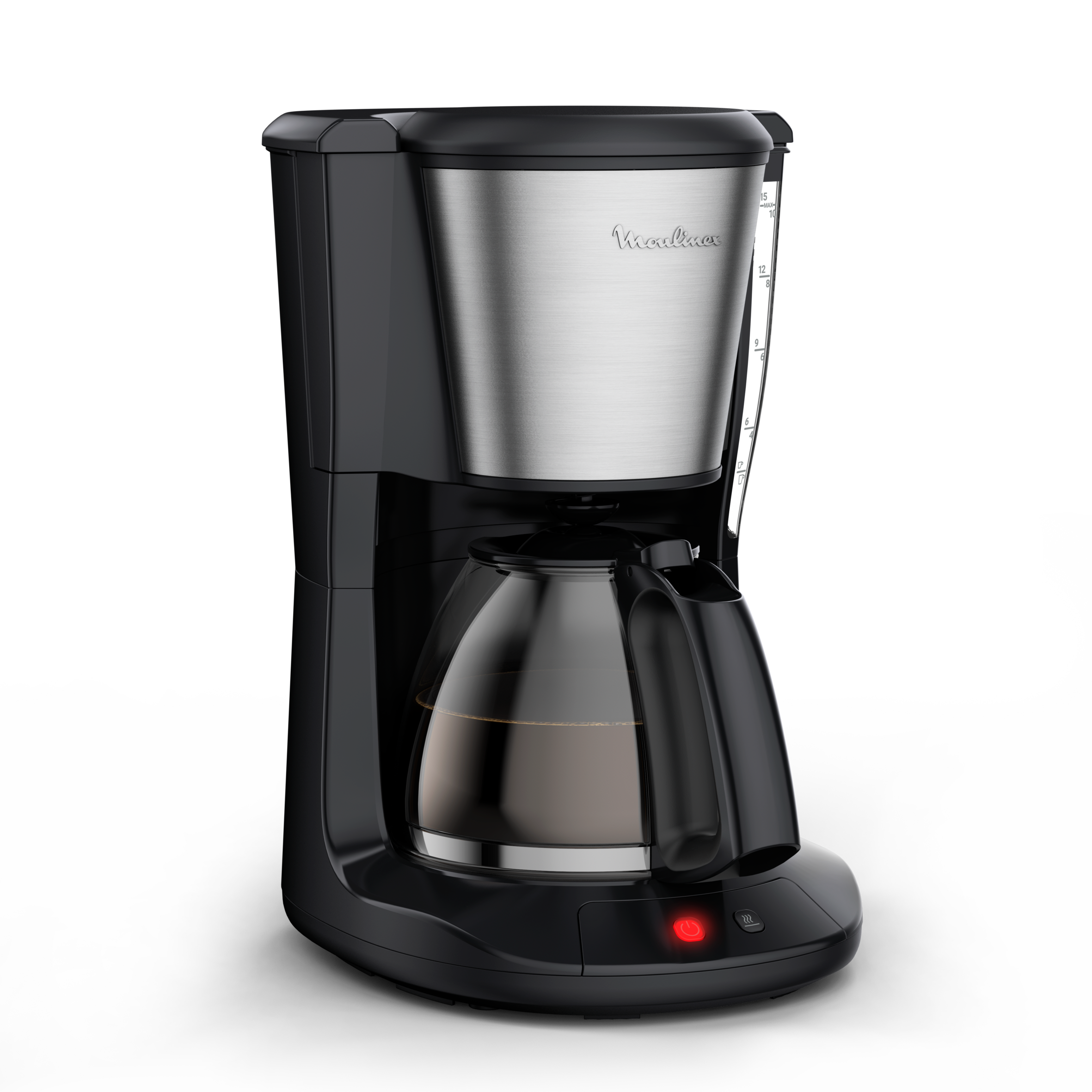 Cafetière filtre Subito Moulinex finition inox