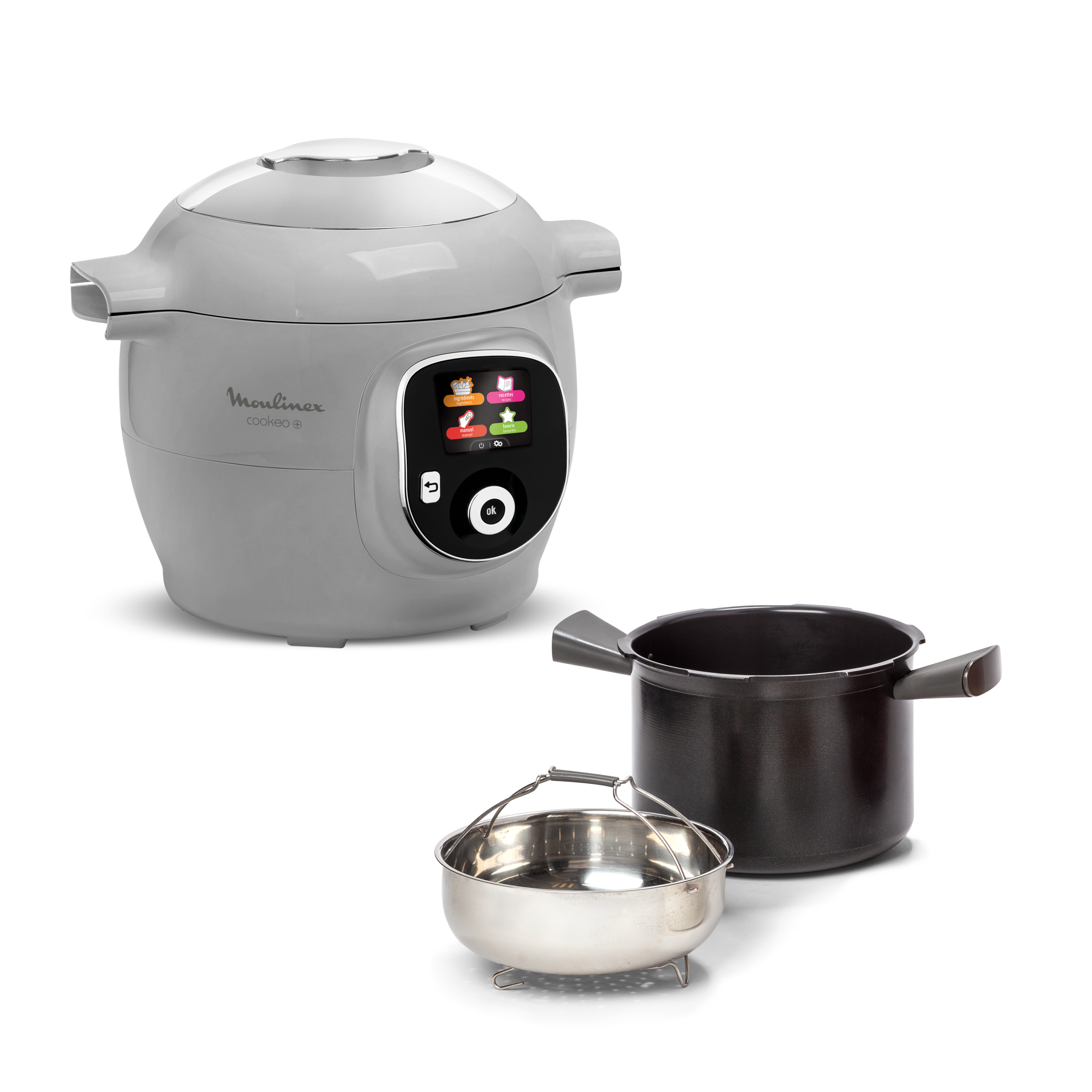 Cookeo+ 80 recettes Gris