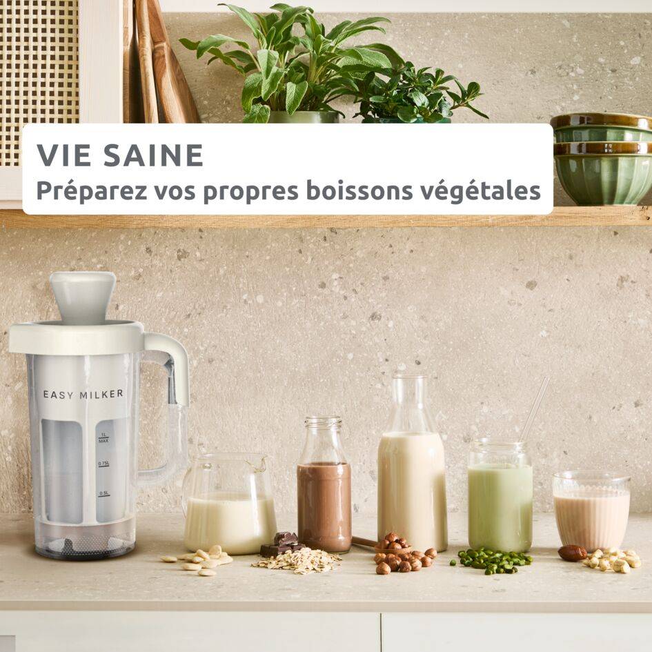 Easy Milker, Préparateur de lait végétal
