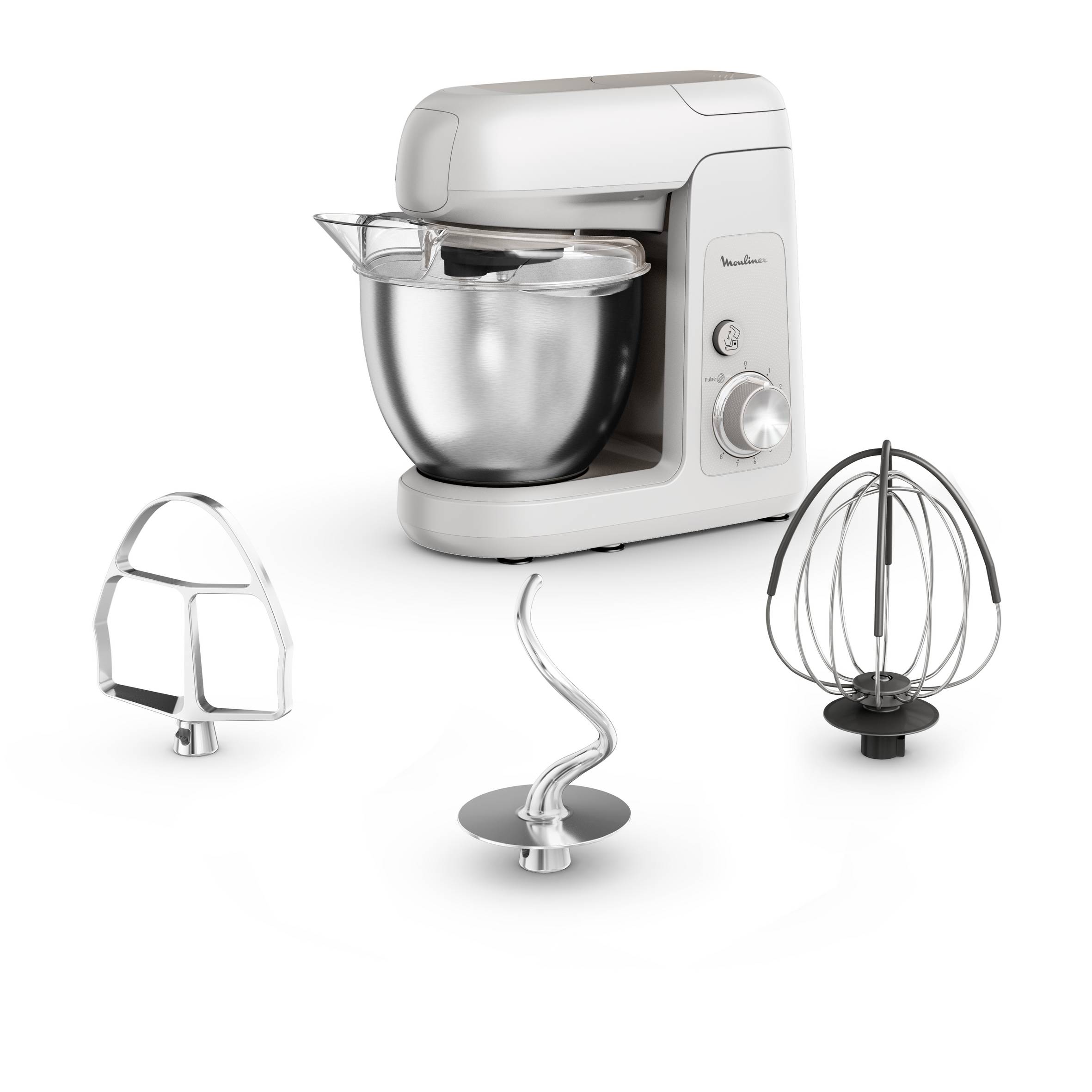Bake Partner, Robot pâtissier, Bol de 4,6 L, Kit pâtisserie, 1100 W