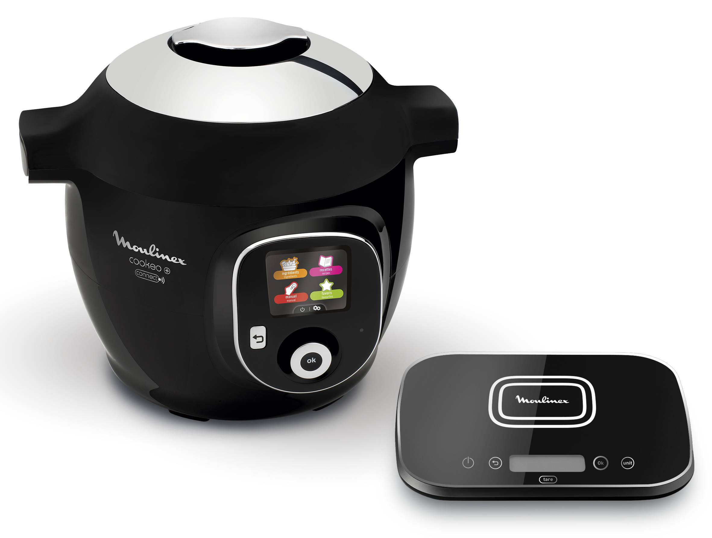 COOKEO+ CONNECT GRAMEEZ 6L 150 RECETTES NOIR